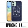 Funda iPhone 11 - Todo lo que necesitas es chocolate