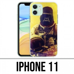 Coque iPhone 11 - Animal Astronaute Singe