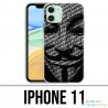 Coque iPhone 11 - Anonymous 3D
