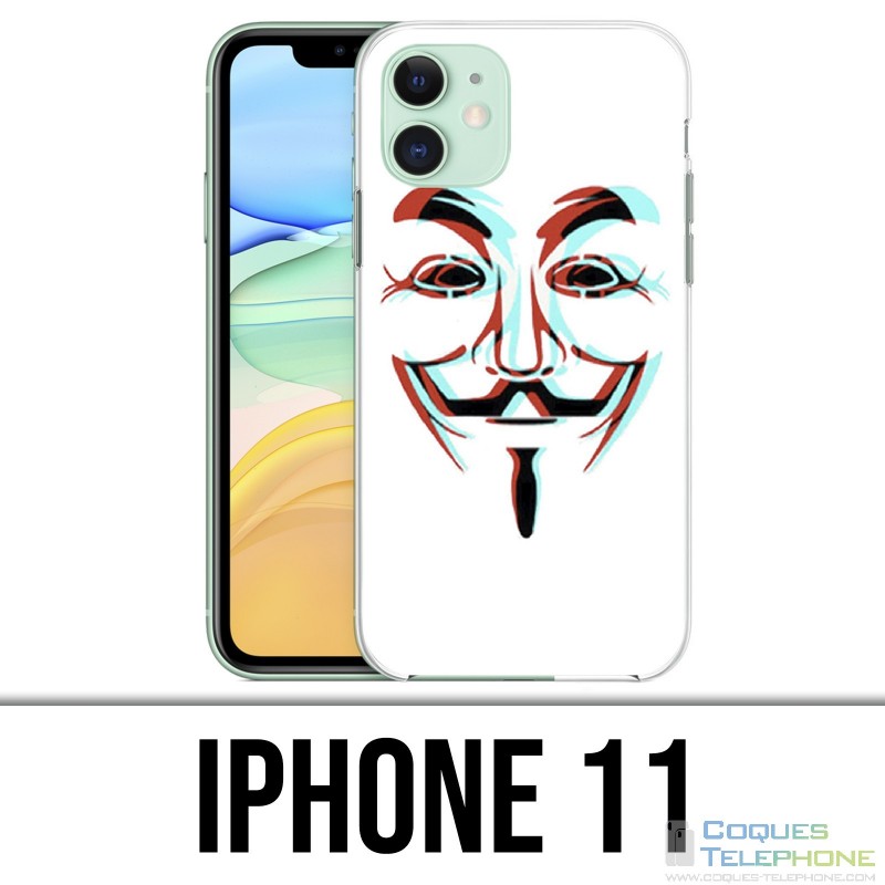 Coque iPhone 11 - Anonymous