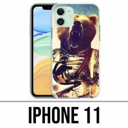Coque iPhone 11 - Astronaute Ours