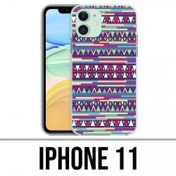 Coque iPhone iPhone 11 - Azteque Rose