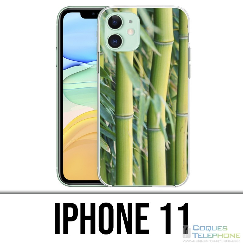 Custodia per iPhone 11: bambù