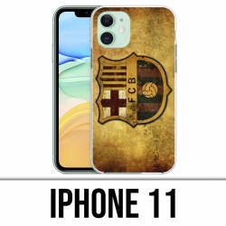 Coque iPhone 11 - Barcelone Vintage Football