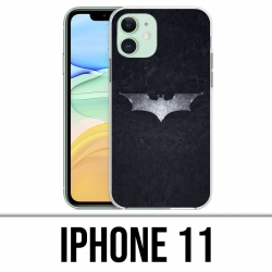 Coque iPhone 11 - Batman Logo Dark Knight