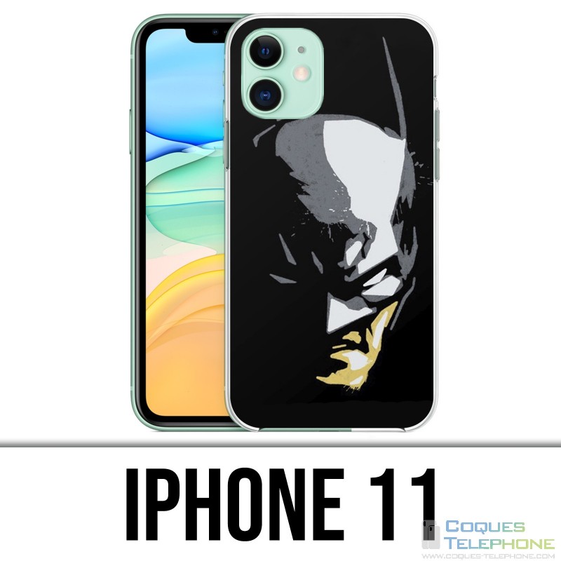 Custodia per iPhone 11 - Batman Paint Face
