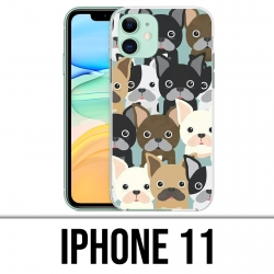 Coque iPhone 11 - Bouledogues