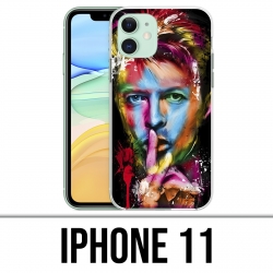 Coque iPhone iPhone 11 - Bowie Multicolore