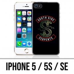 Funda para iPhone 5 / 5S / SE - Logotipo de la serpiente del lado sur de Riderdale