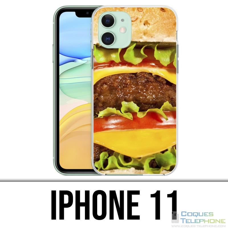 Coque iPhone 11 - Burger
