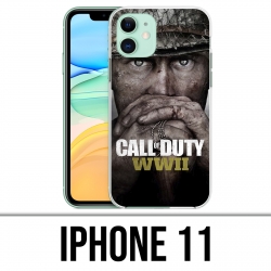 Coque iPhone 11 - Call Of Duty Ww2 Soldats