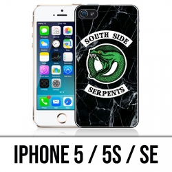 Custodia per iPhone 5 / 5S / SE - Marmo serpente lato fiume Riverdale