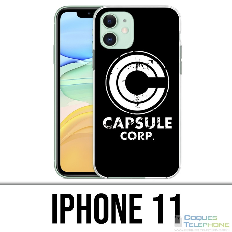Coque iPhone 11 - Capsule Corp Dragon Ball