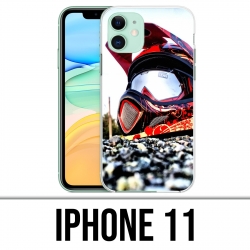IPhone 11 Case - Moto Cross Helmet