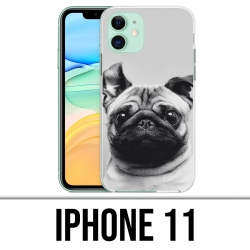 Funda iPhone 11 - Orejas Pug