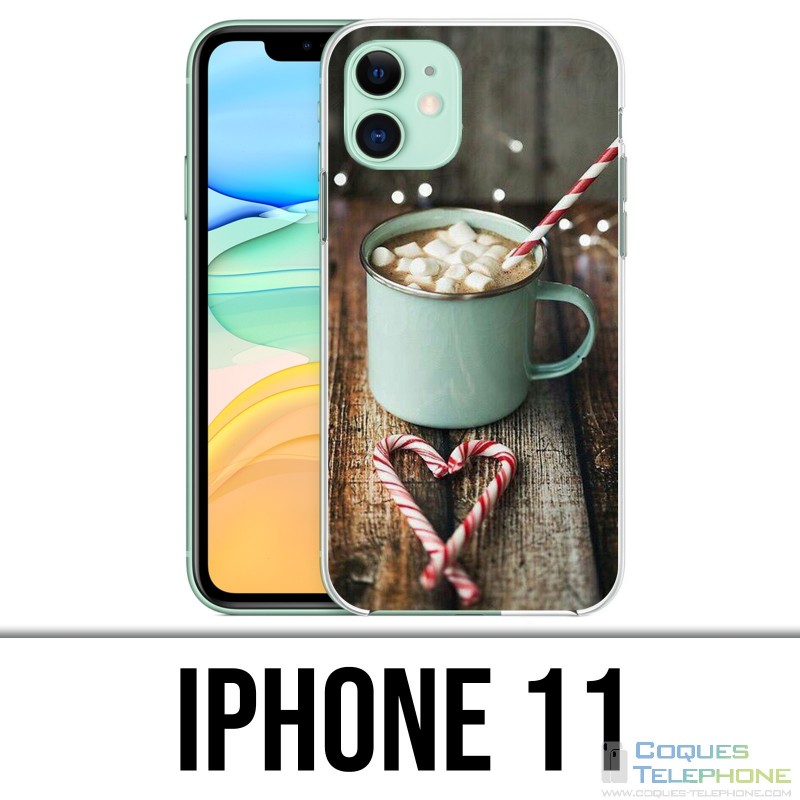Funda iPhone 11 - Malvavisco de chocolate caliente