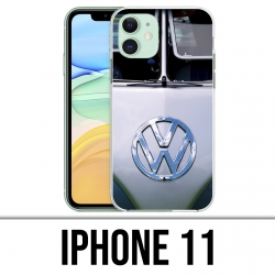 Coque iPhone 11 - Combi Gris Vw Volkswagen