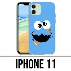 Coque iPhone 11 - Cookie Monster Face