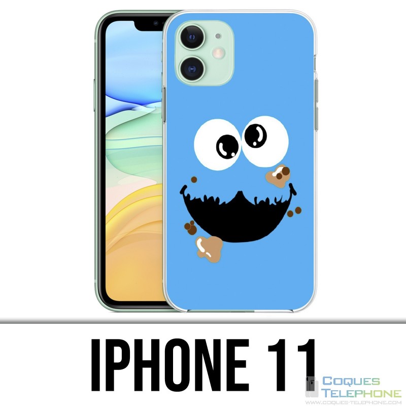 IPhone 11 case - Cookie Monster Face