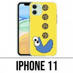 Custodia per iPhone 11: Cookie Monster Pacman