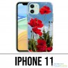 Funda iPhone 11 - Amapolas 1