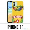 Coque iPhone 11 - Crayola