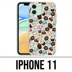 Coque iPhone 11 - Cupcake Kawaii