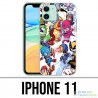 Coque iPhone 11 - Cute Marvel Heroes