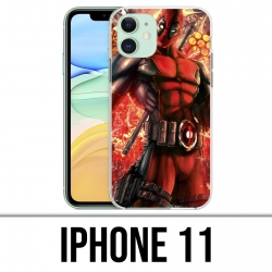 Coque iPhone 11 - Deadpool Comic