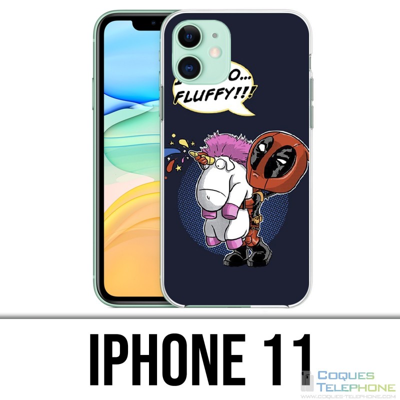 IPhone Case 11 - Deadpool Fluffy Unicorn