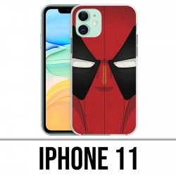 Coque iPhone 11 - Deadpool Masque