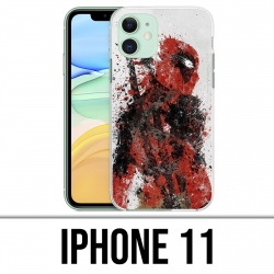 Coque iPhone 11 - Deadpool Paintart