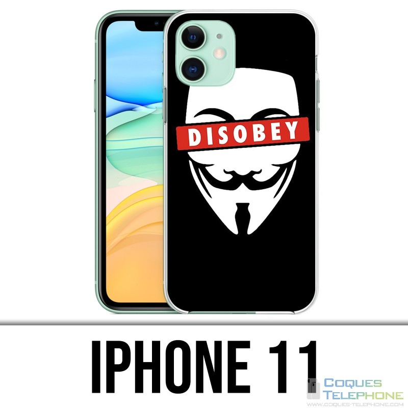 Coque iPhone 11 - Disobey Anonymous