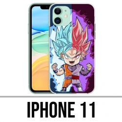 Coque iPhone 11 - Dragon Ball Black Goku