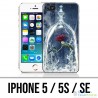 Custodia per iPhone 5 / 5S / SE - Rose Belle And The Beast