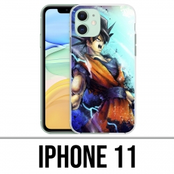 Custodia per iPhone 11 - Dragon Ball Goku Color