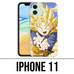 Coque iPhone 11 - Dragon Ball Son Goten Fury