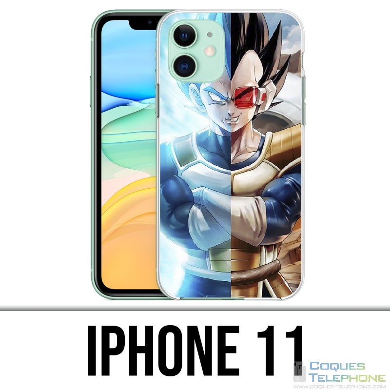 Coque iPhone 11 - Dragon Ball Vegeta Super Saiyan
