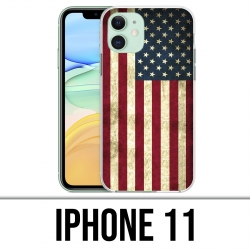 Funda iPhone 11 - Bandera de Estados Unidos