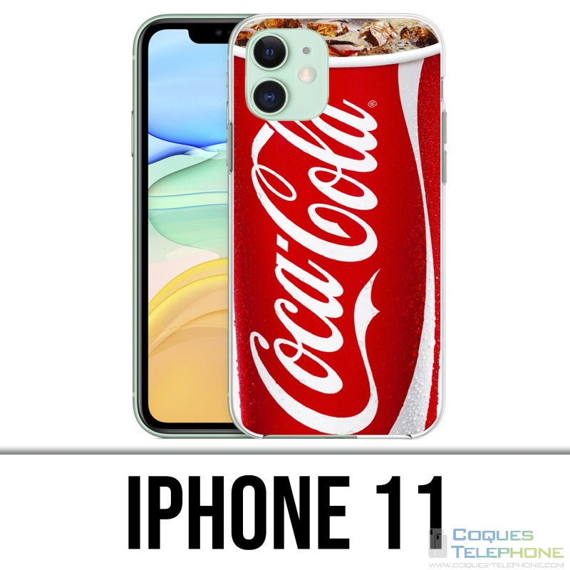 Coque iPhone 11 - Fast Food Coca Cola