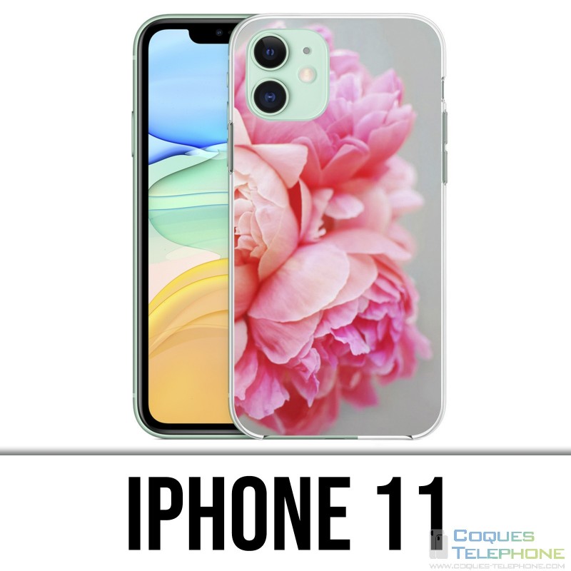Coque iPhone 11 - Fleurs