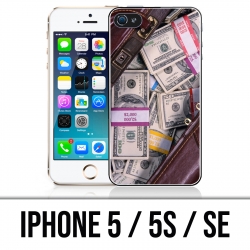 Custodia per iPhone 5 / 5S / SE - Borsa da dollari