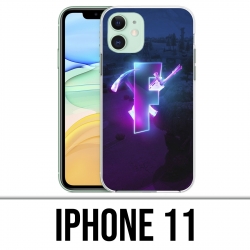 Coque iPhone 11 - Fortnite Logo Glow