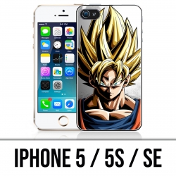 Coque iPhone 5 / 5S / SE - Sangoku Mur Dragon Ball Super