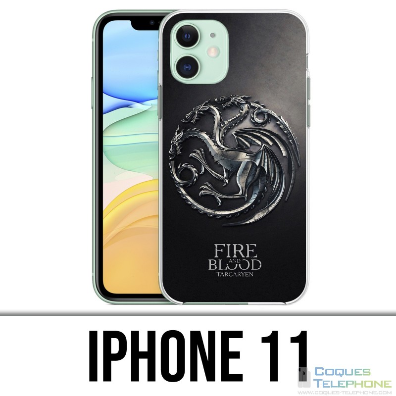 Coque iPhone 11 - Game Of Thrones Targaryen