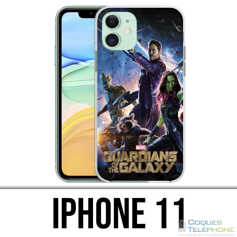 Coque iPhone 11 - Gardiens De La Galaxie Dancing Groot
