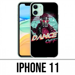 Coque iPhone 11 - Gardiens Galaxie Star Lord Dance
