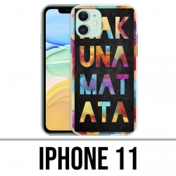 Coque iPhone 11 - Hakuna Mattata