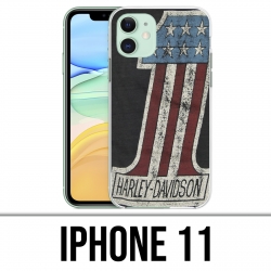 Coque iPhone 11 - Harley Davidson Logo