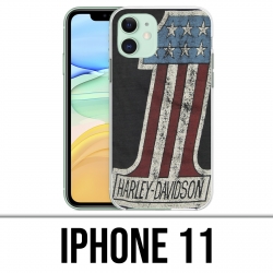 Custodia per iPhone 11 - logo Harley Davidson